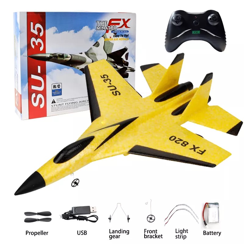 jouet avion de chasse avec télécommande