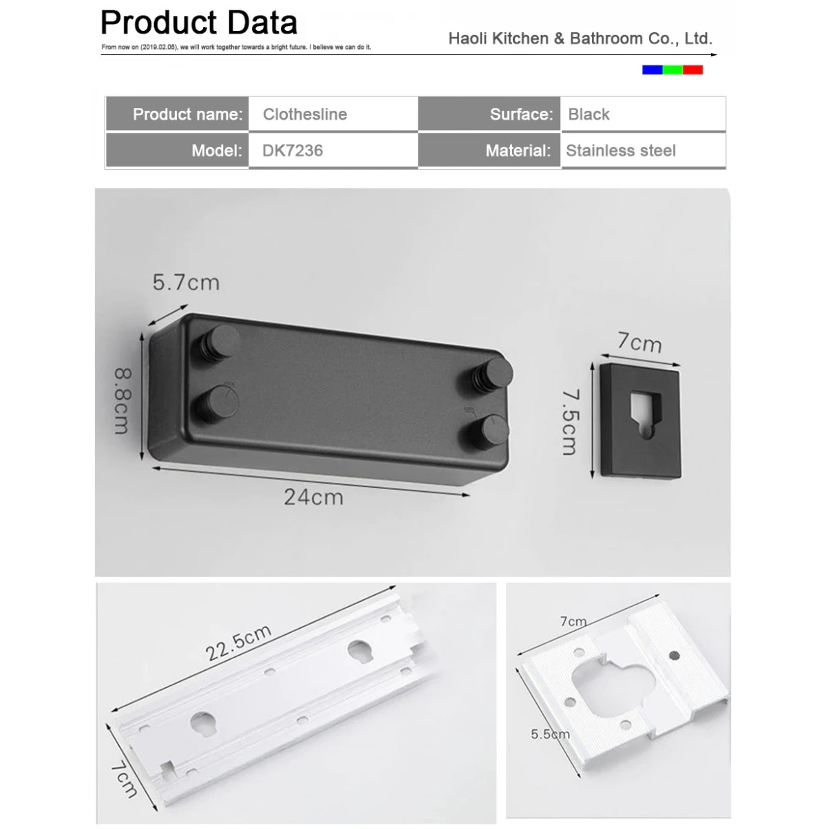 corde à linge rétractable
