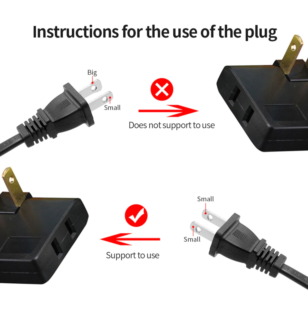 Androf US Adapter One In Three Converter