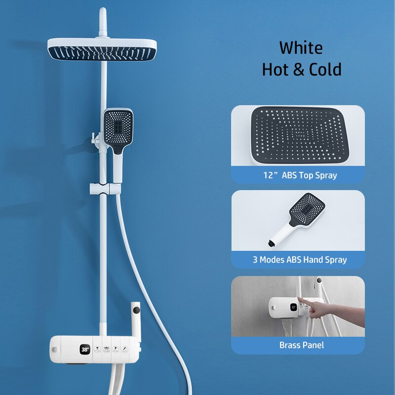 LED Digital Shower - System Bathroom SPA