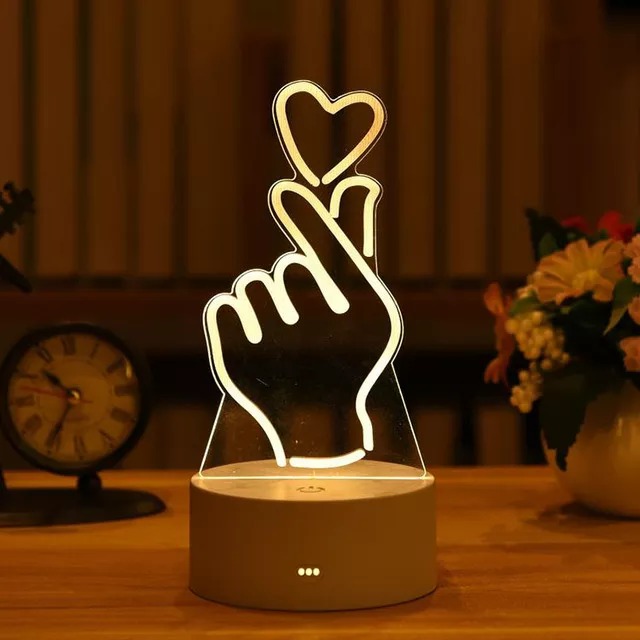 Lampe 3D pour décoration
