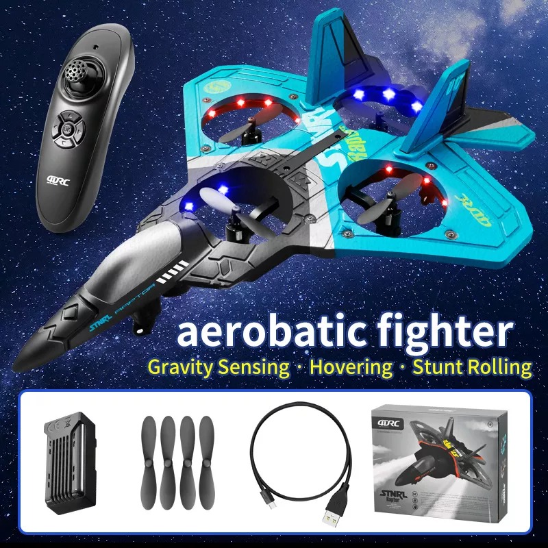 jouet avion de chasse avec télécommande