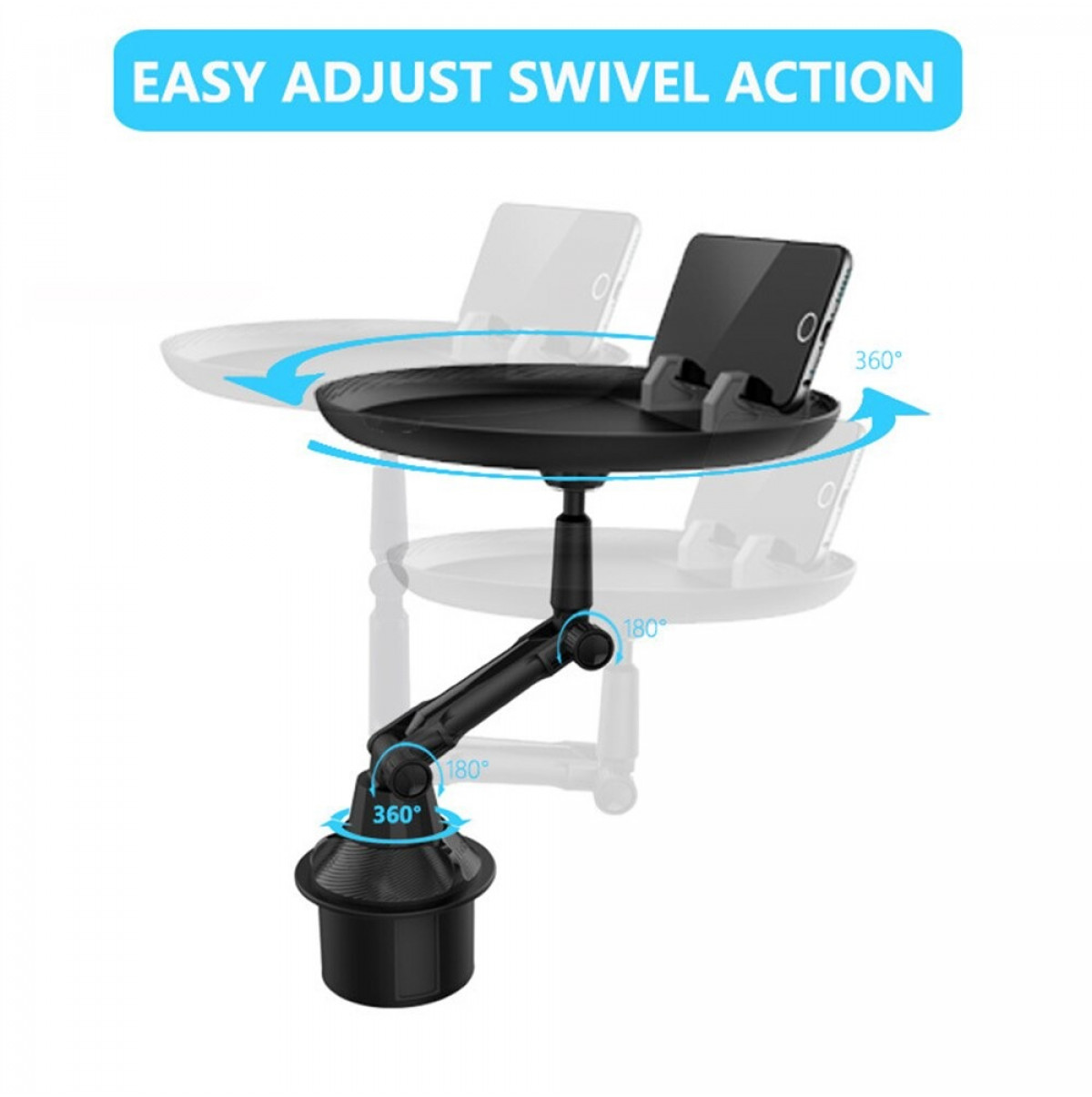 Androf Universal Car Cup Holder