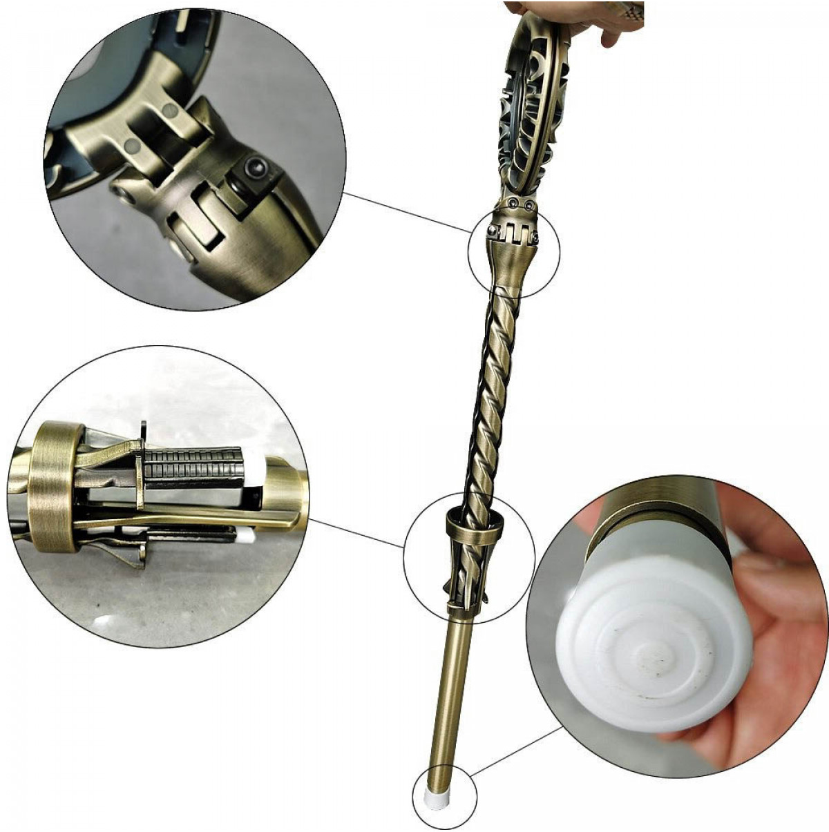 Androf Cane telescopic stool