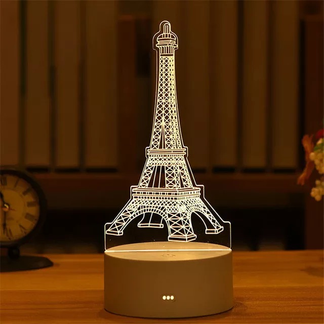 Lampe 3D pour décoration