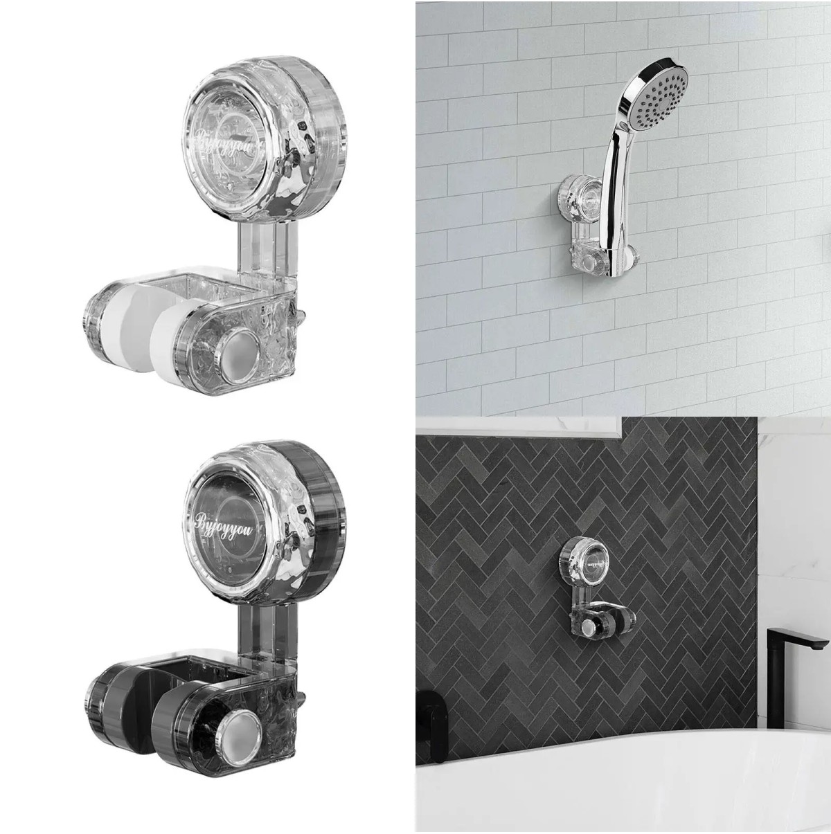 mop-shower wall hanging