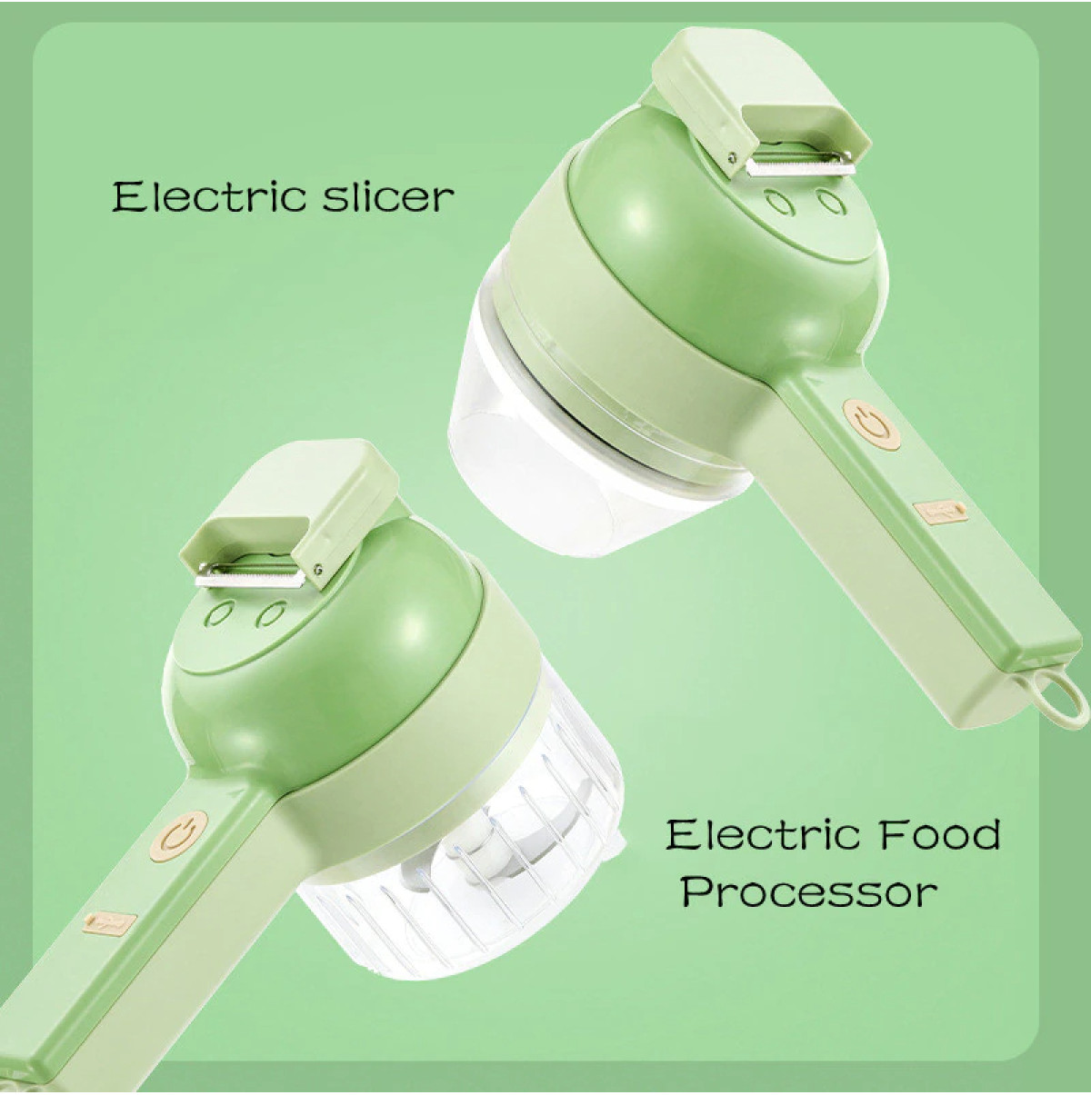 Androf 4 In 1 Electric Vegetable Cutter