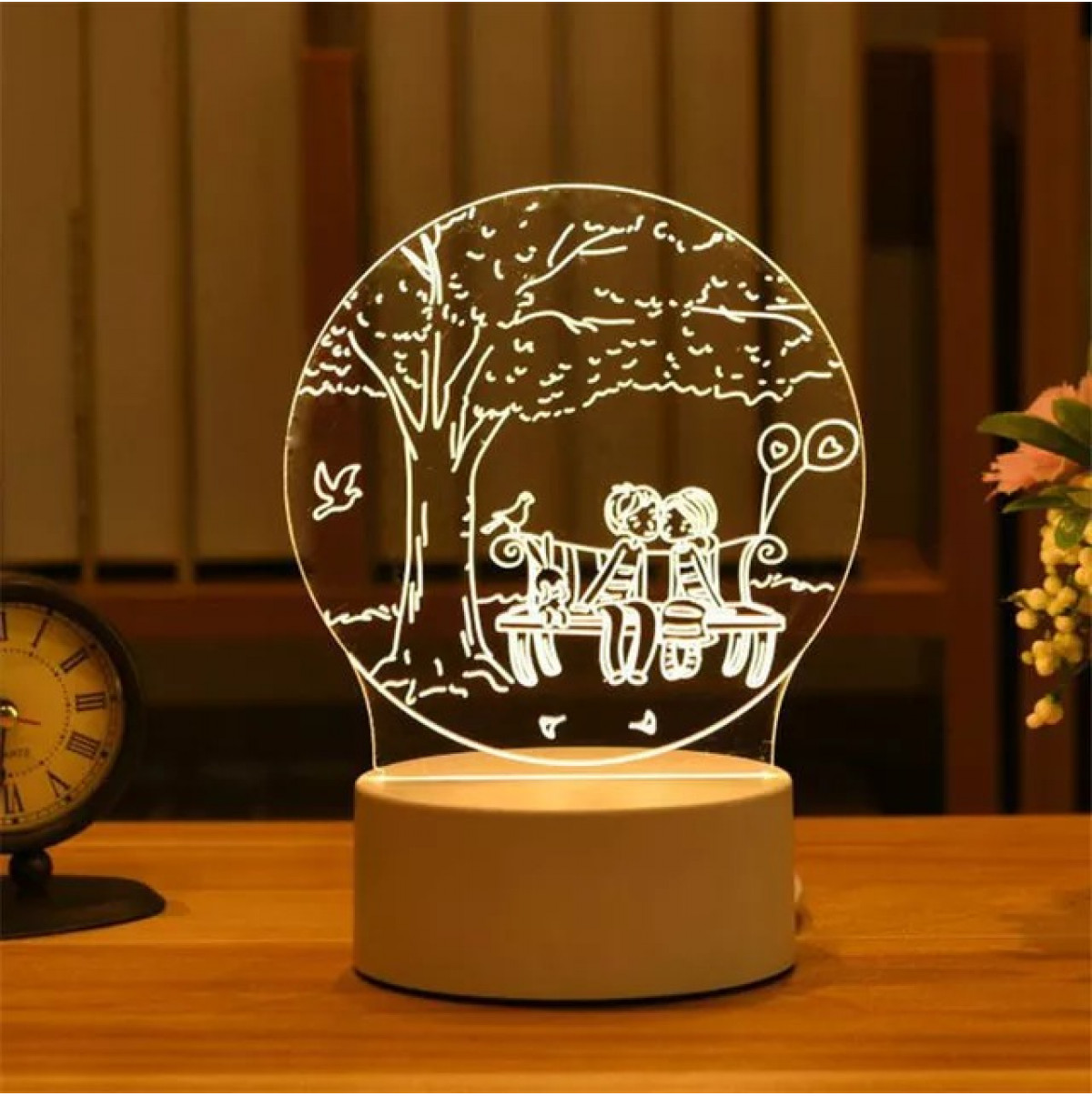 Lampe 3D pour décoration