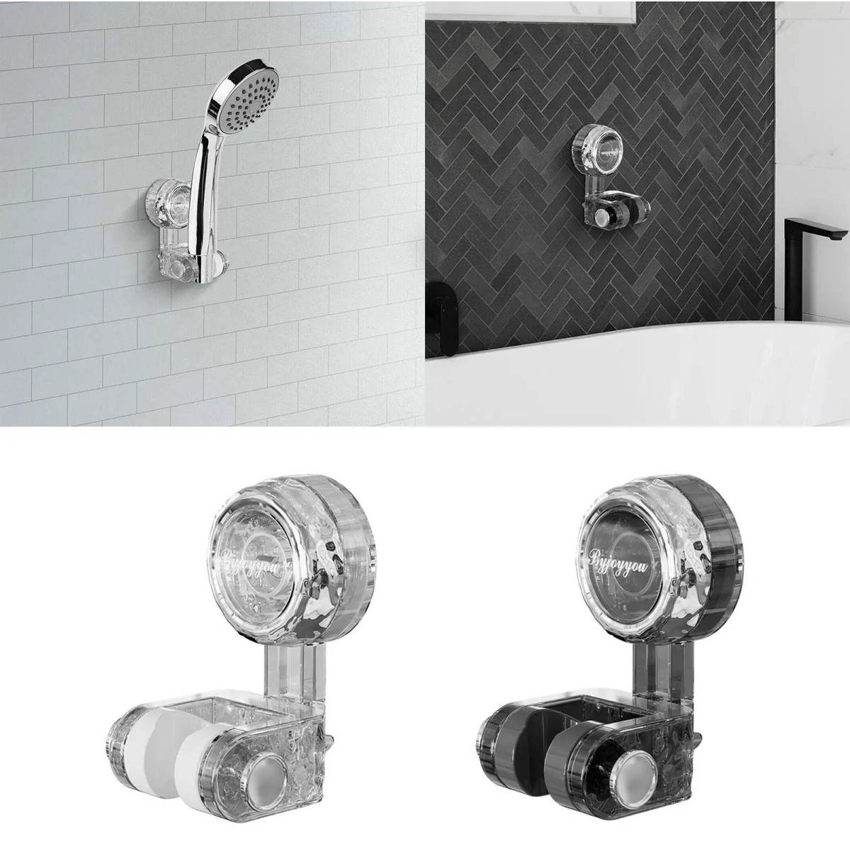 mop-shower wall hanging