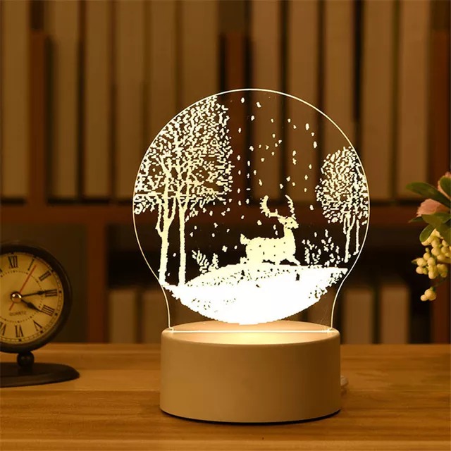 Lampe 3D pour décoration
