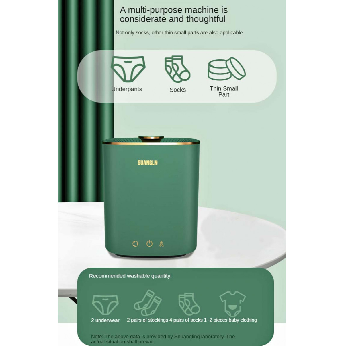 machine à laver portable ultra rapide pour maison et voyage