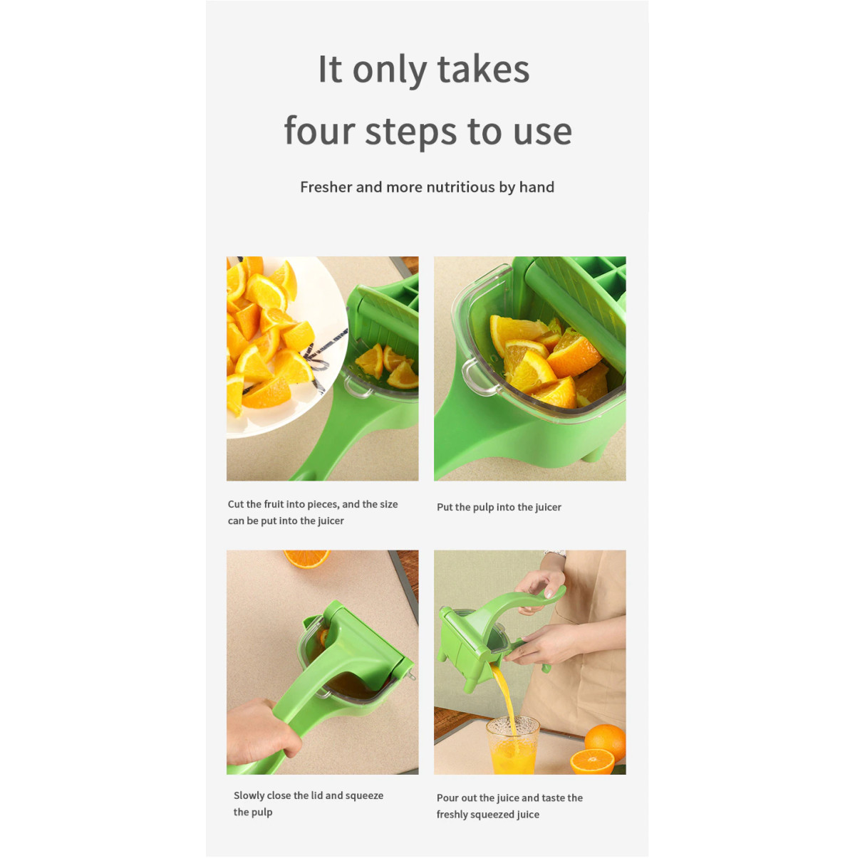 Androf Multifunctional Manual Juice