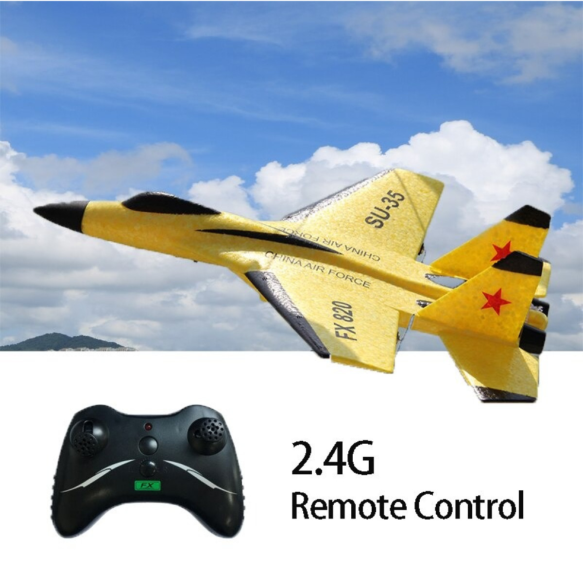RC Foam Aircraft SU-35 Plane 2.4G Radio Control