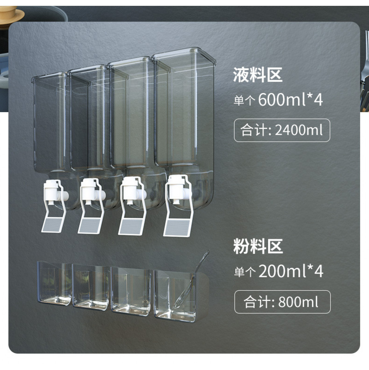 Androf New Kitchen Shelf