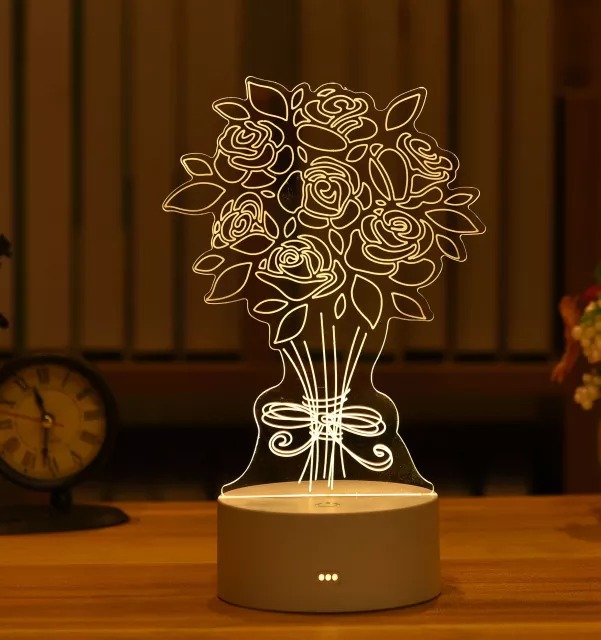 Lampe 3D pour décoration