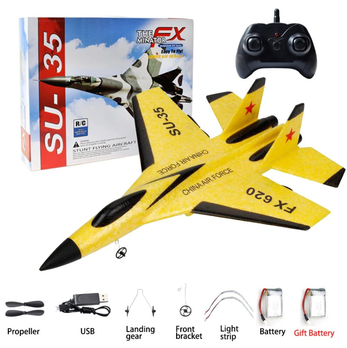 jouet avion de chasse avec télécommande