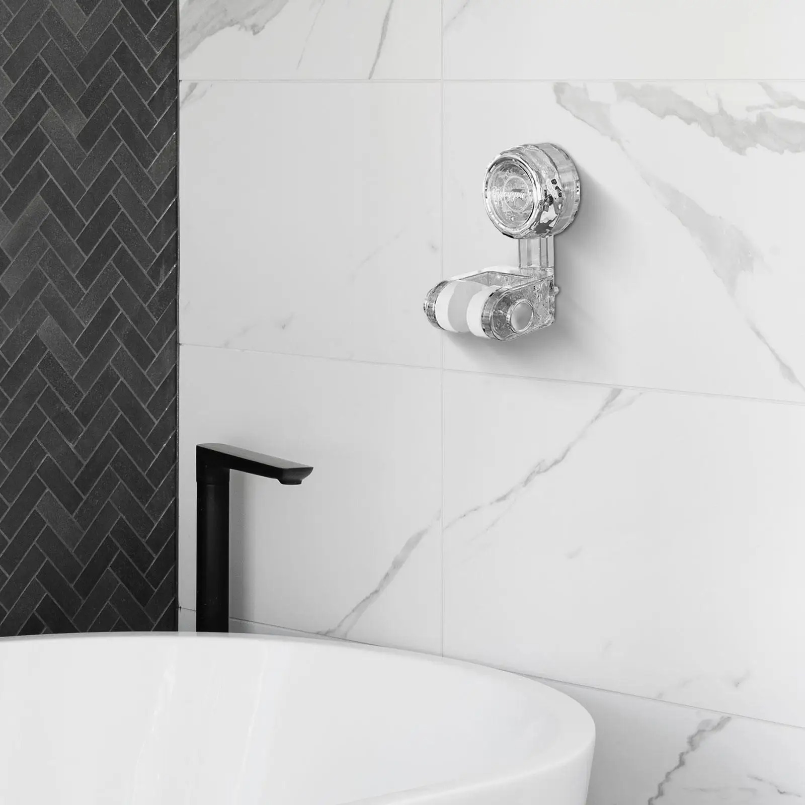 mop-shower wall hanging