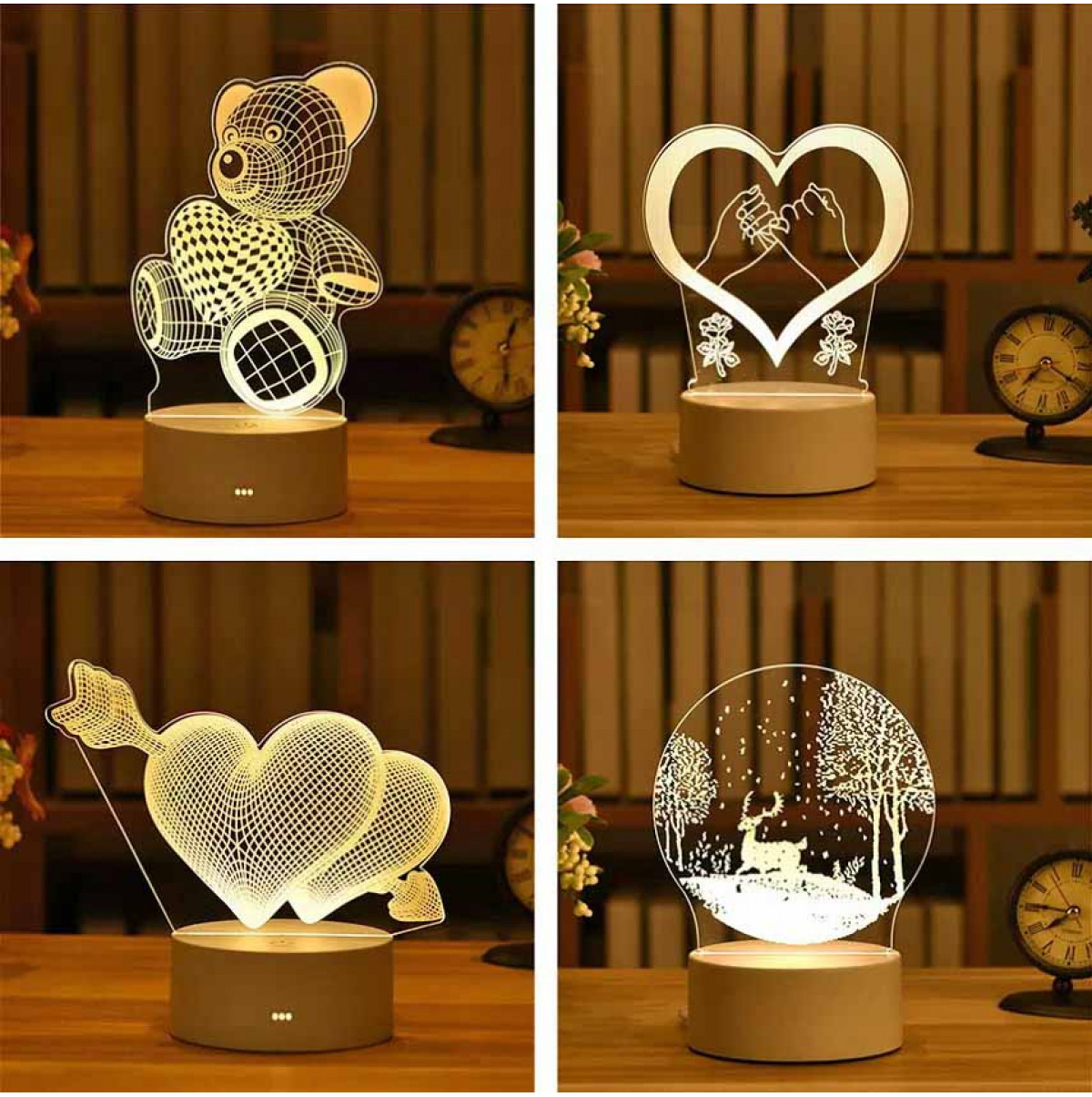 Lampe 3D pour décoration