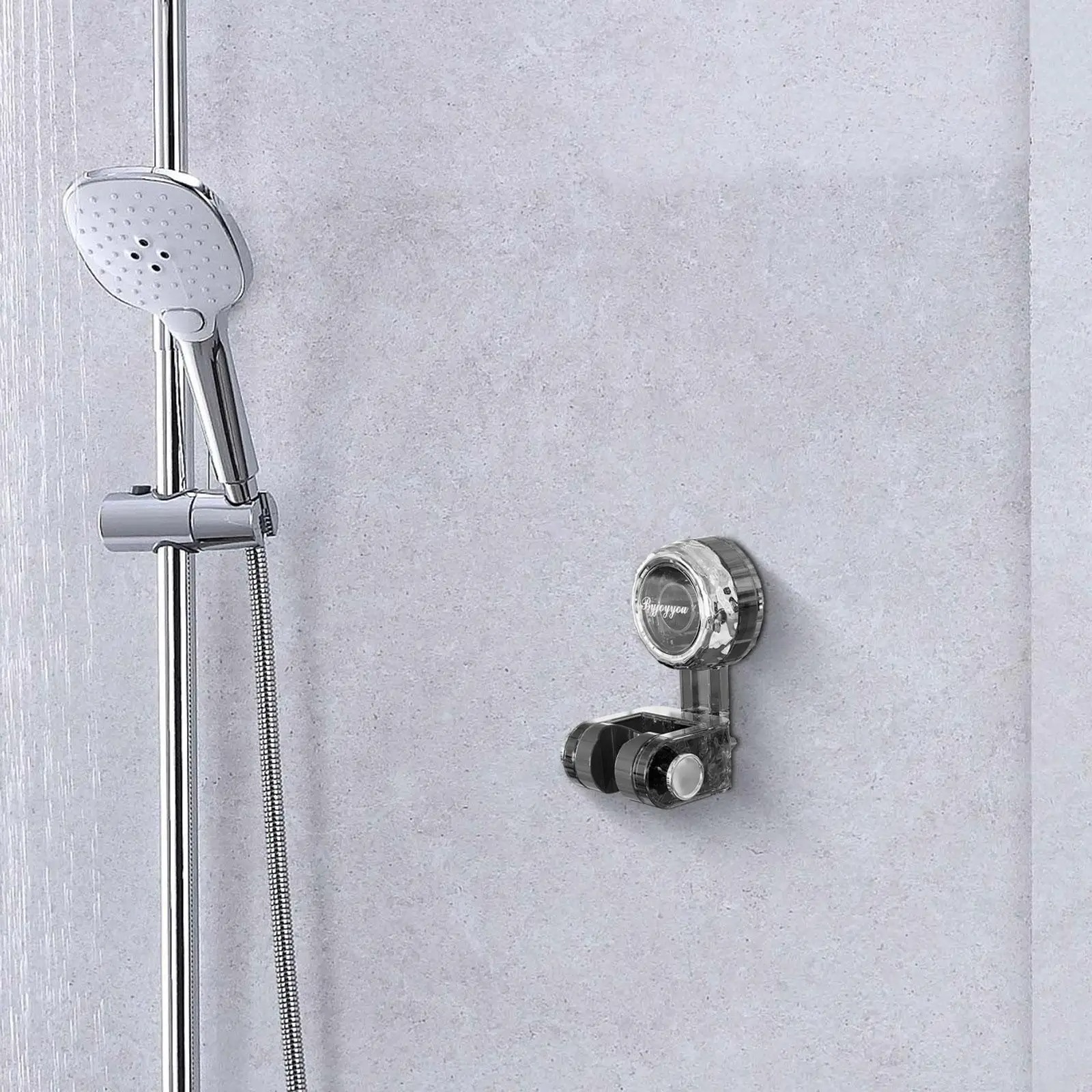 mop-shower wall hanging