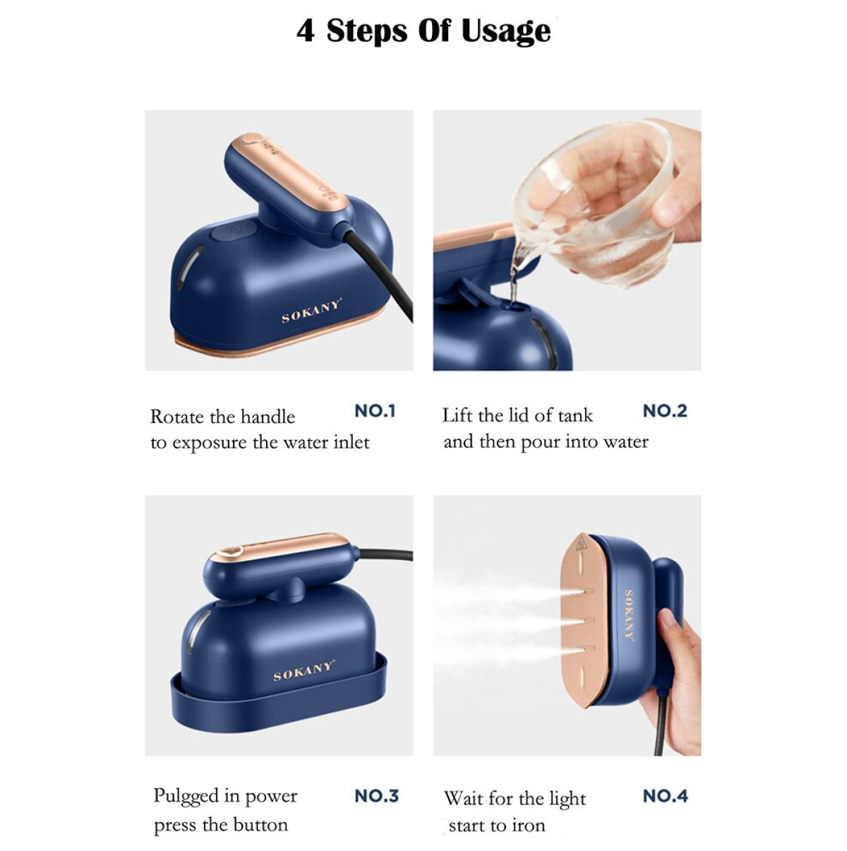 Androf Portable Ironing Machine