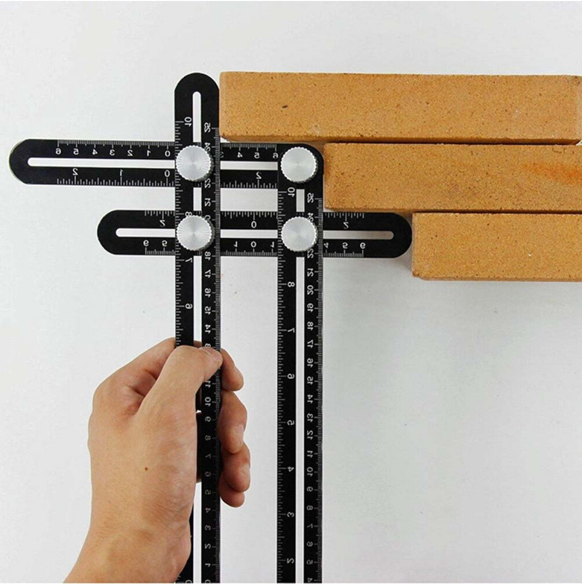 Règle de mesure pliable multi-angle