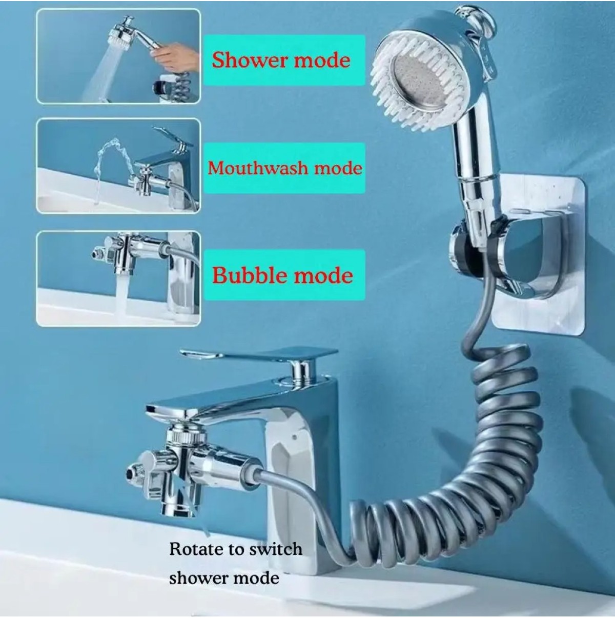 Androf 3-in-1 Universal Faucet