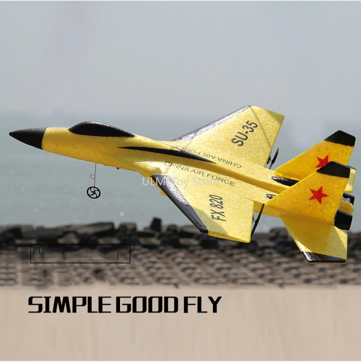 jouet avion de chasse avec télécommande