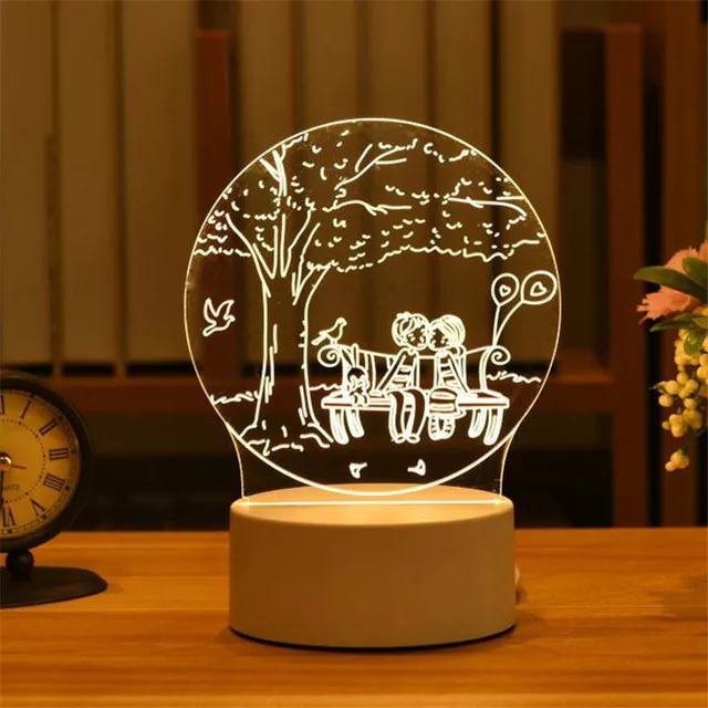 Lampe 3D pour décoration