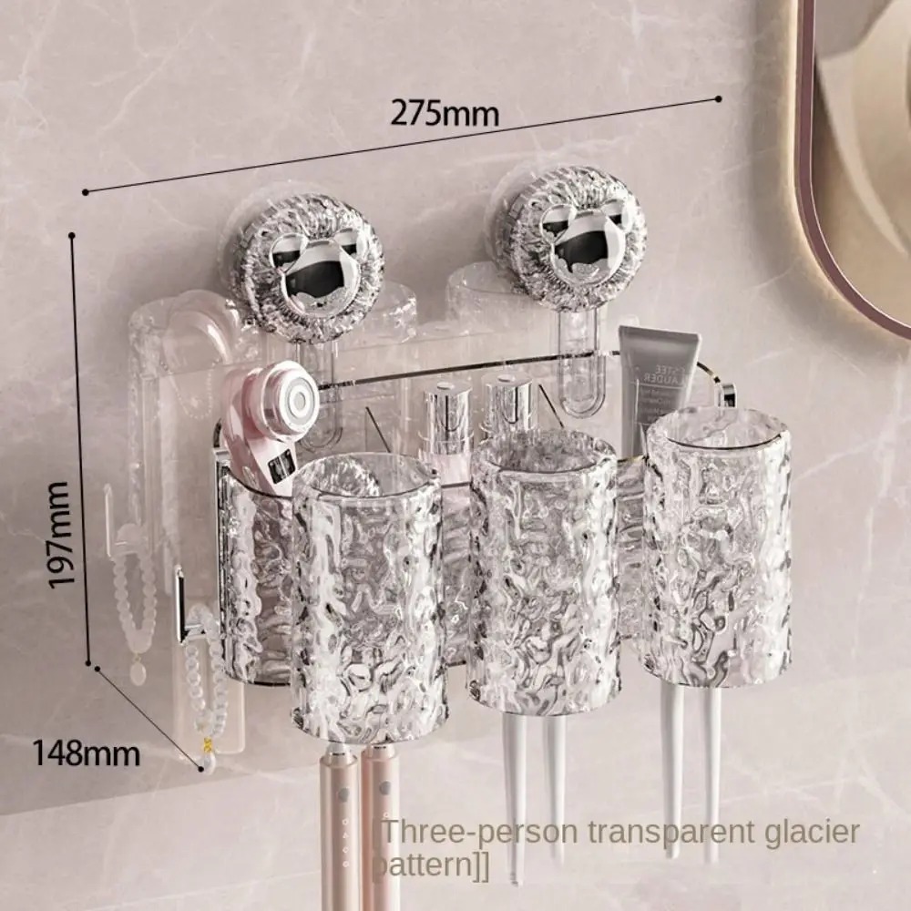 Wall-Mounted Toothbrush Holder