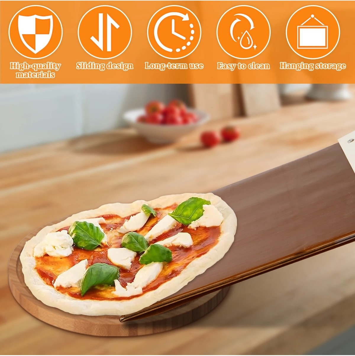 Androf Sliding Pizza Peel