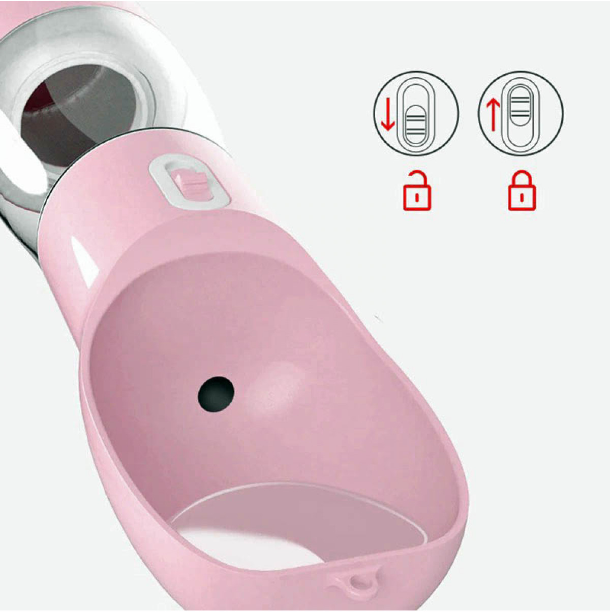 A Water bottle for pets