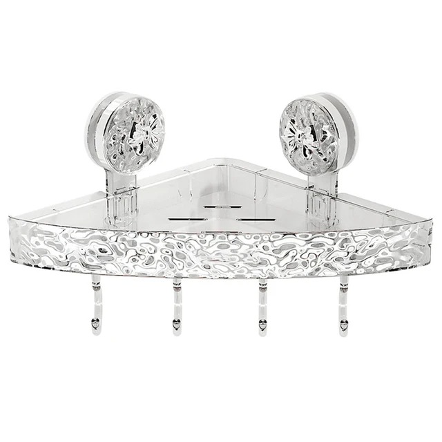 Androf Acrylic Transparent Shower Storage