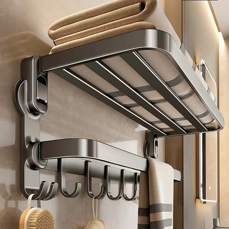 Androf towel rack bathroom