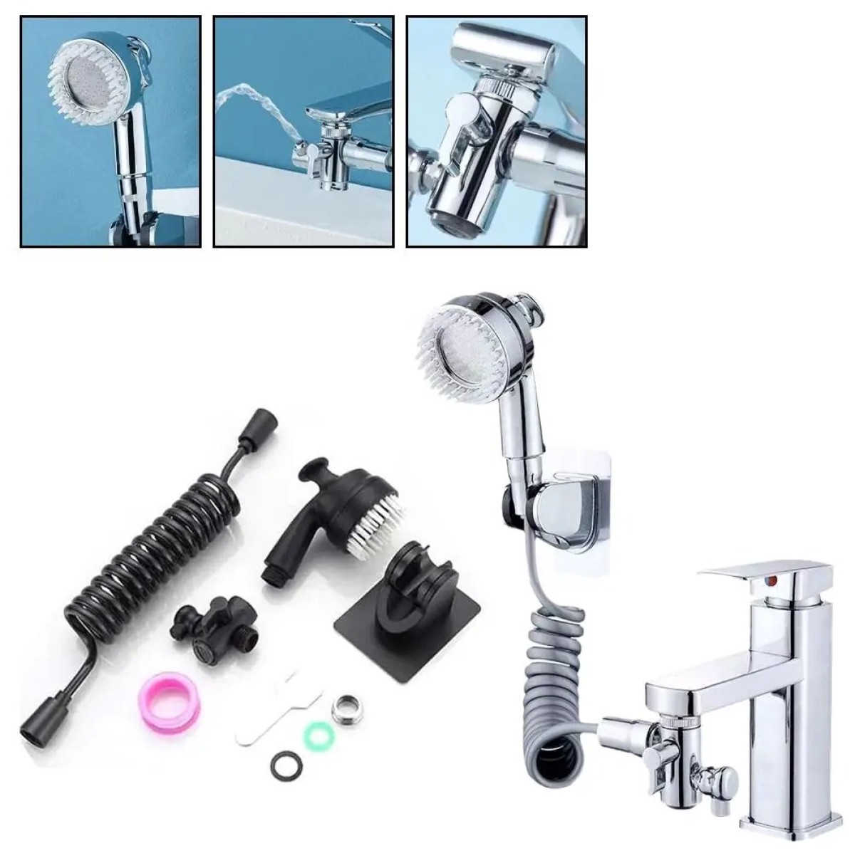 Androf 3-in-1 Universal Faucet